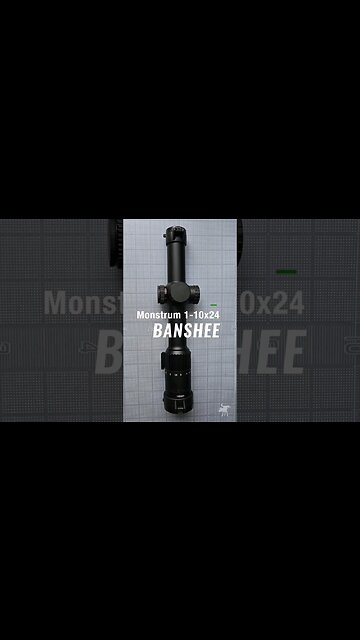 Monstrum Banshee 1-10x24 #pewpew #lpvo @Monstrumtactical