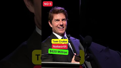 7 Top Richest Actors of the World & their Net Worth Guess Who's From India #tomcruise #world #shorts