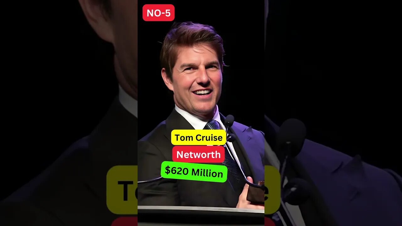 7 Top Richest Actors of the World & their Net Worth Guess Who's From India #tomcruise #world #shorts