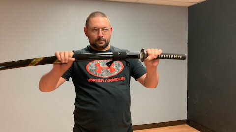 Sword fighting for the camera