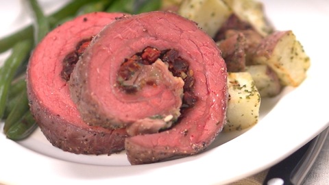 Caprese Steak Roll-ups
