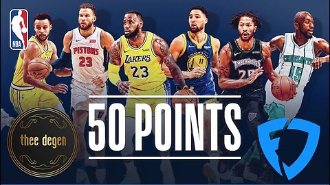 WILD FanDuel 50 point Boost- Any Individual Player to Score 50+ Points