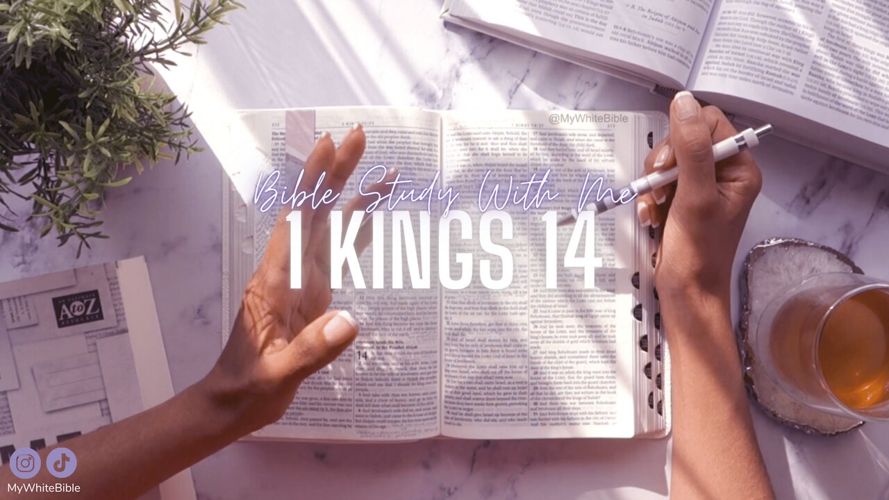 Bible Study Lessons | Bible Study 1 Kings Chapter 14 | Study the Bible With Me