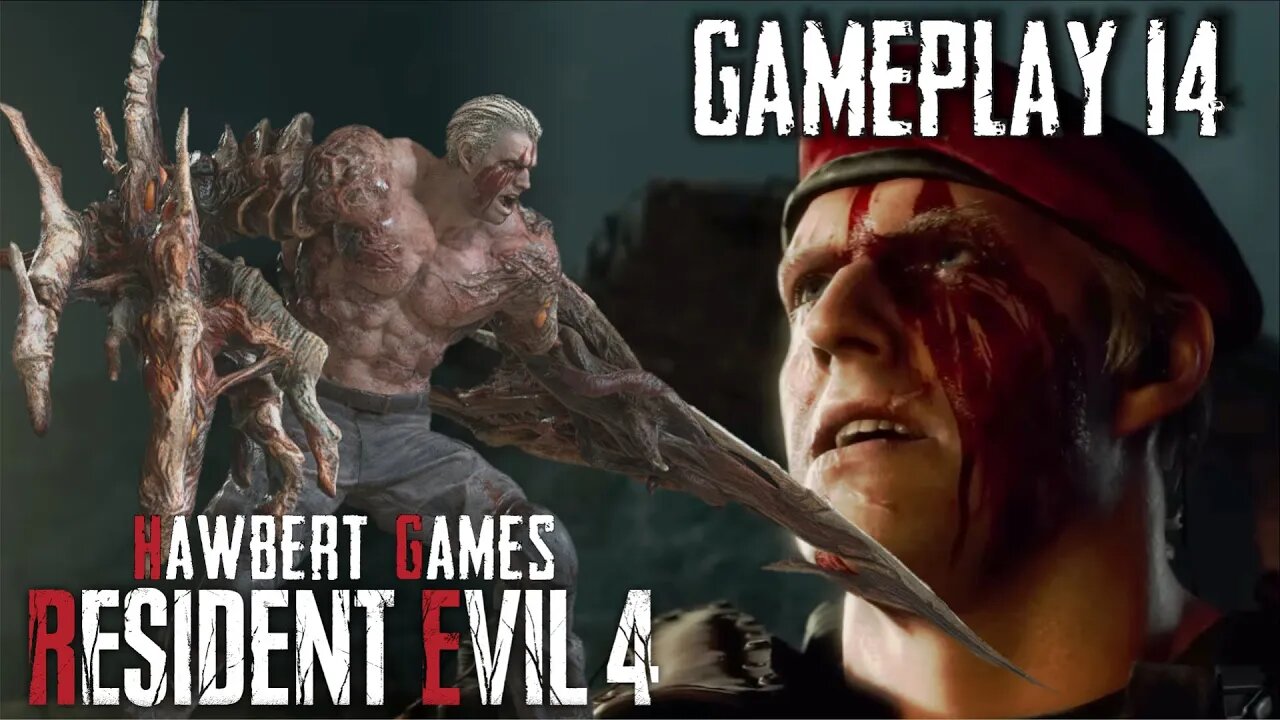 Resident Evil 4 Remake - Capítulo 14: Enfrentando o Major Krauser e a Conspiração de Lorde Saddler!