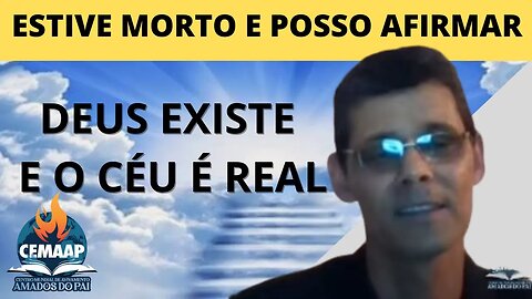 ELE ESTEVE MORTO E RESSUSCITOU I TESTEMUNHO #ressuscitou #oceuedeverdade #experienciacomdeus