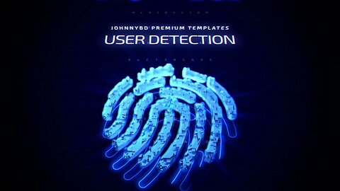 After Effects Template - Fingerprint city Version 02