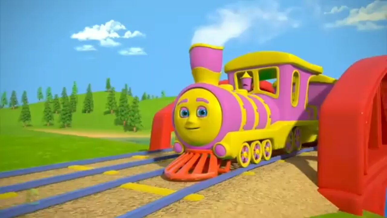 The,❤️👍👉Wheels😍On #the#Train,#Taxi#More# Vehicle. #Songs#Rhymes #for #Kids(360p).mp4