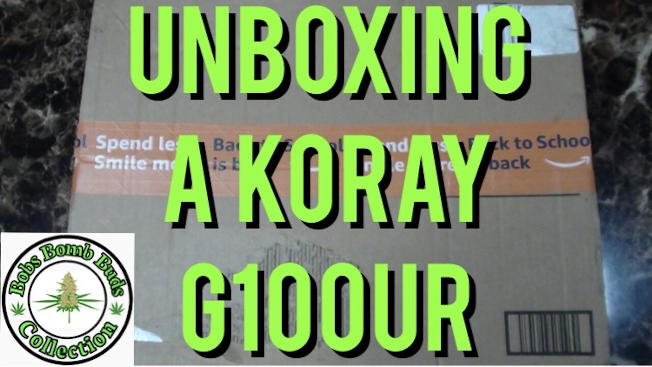 Unboxing A Koray G1000UR, Unboxing LED Grow Light