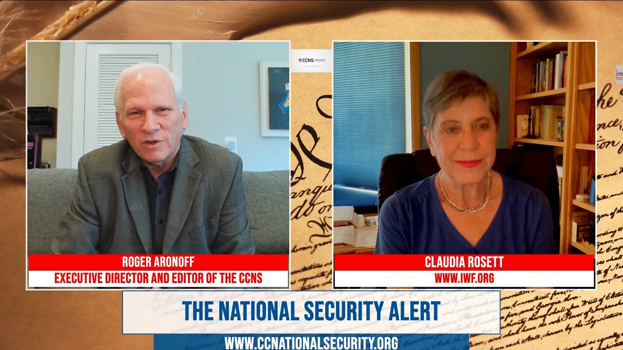 The National Security Alert - Episode 7 - with Claudia Rosett