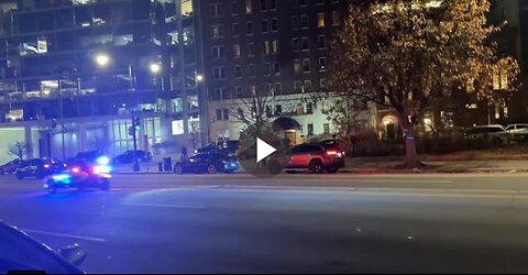 Kamala’s motorcade ripped through DC Thursday eve as she hurried back to the White House...