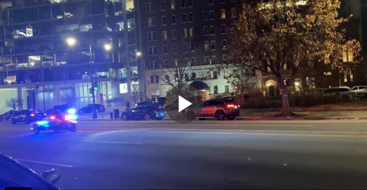 Kamala’s motorcade ripped through DC Thursday eve as she hurried back to the White House...