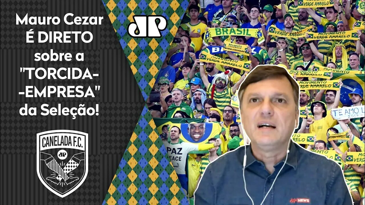 "AQUILO é VERGONHA ALHEIA! É CONSTRANGEDOR!" Mauro Cezar É DIRETO sobre "torcida-empresa" da Seleção