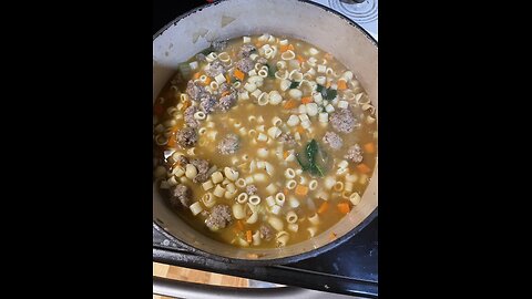 Italian wedding soup!!