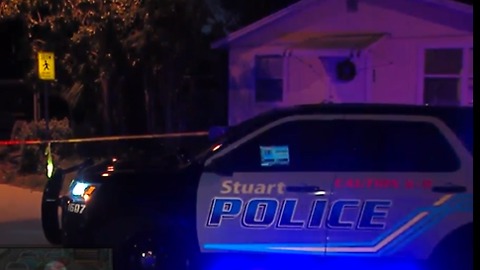 Police presence at home in Stuart