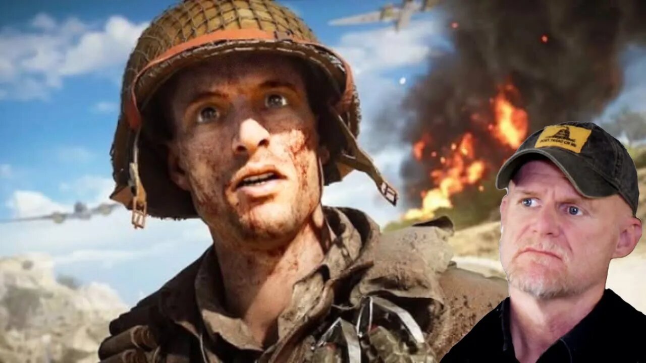 Marine Reacts to Battlefield 5 Gameplay - Iwo Jima