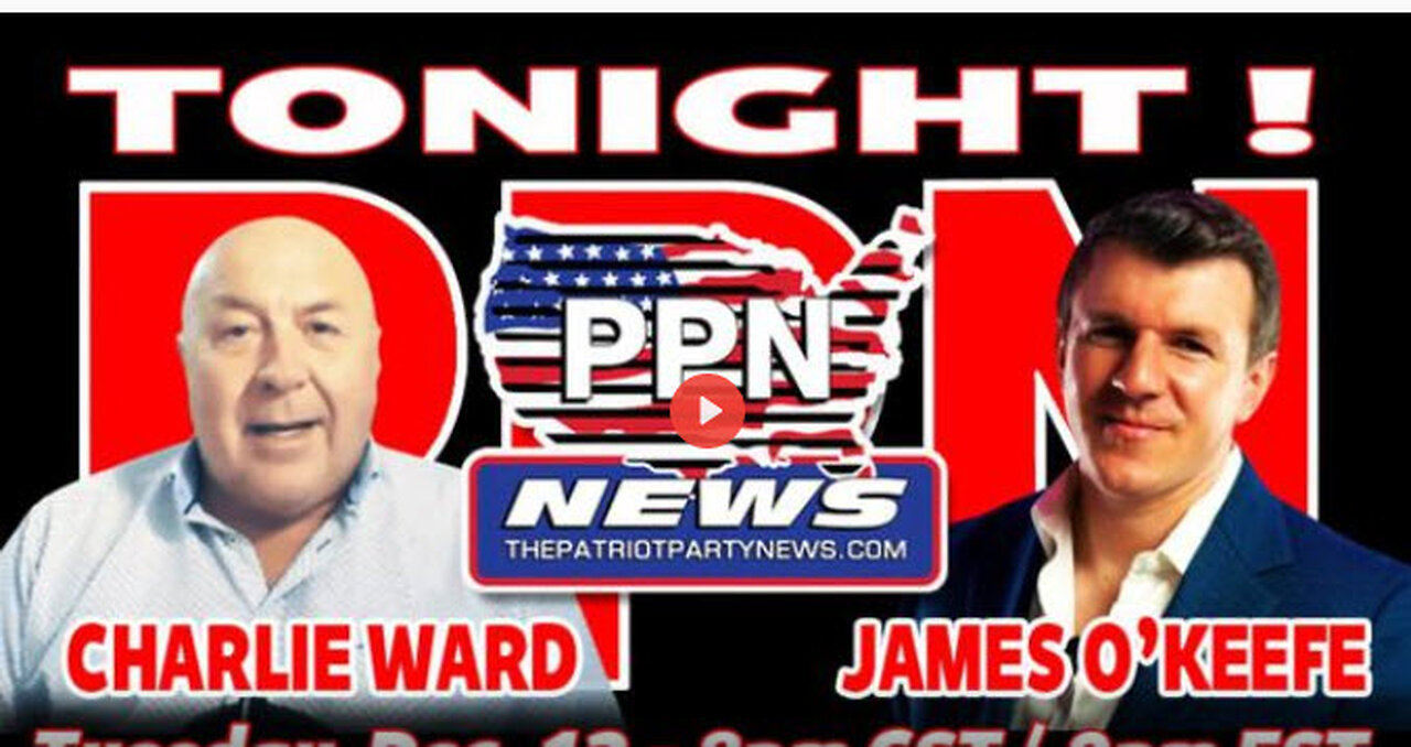 PPN PARTY TIME WITH CHARLIE WARD & JAMES O'KEEFE