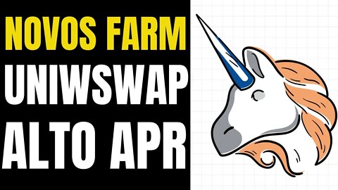 ETHW FARM COM ALTO APR NA UNIWSWAP COMO UTILIZAR E FAZER MUITA GRANA