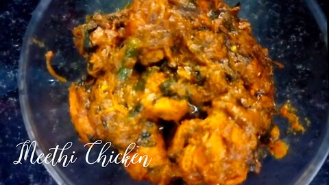 HOW TO MAKE METHI CHICKEN | WINTER SPECIAL RECIPE METHI CHICKEN IN HINDI | FOOD COURT