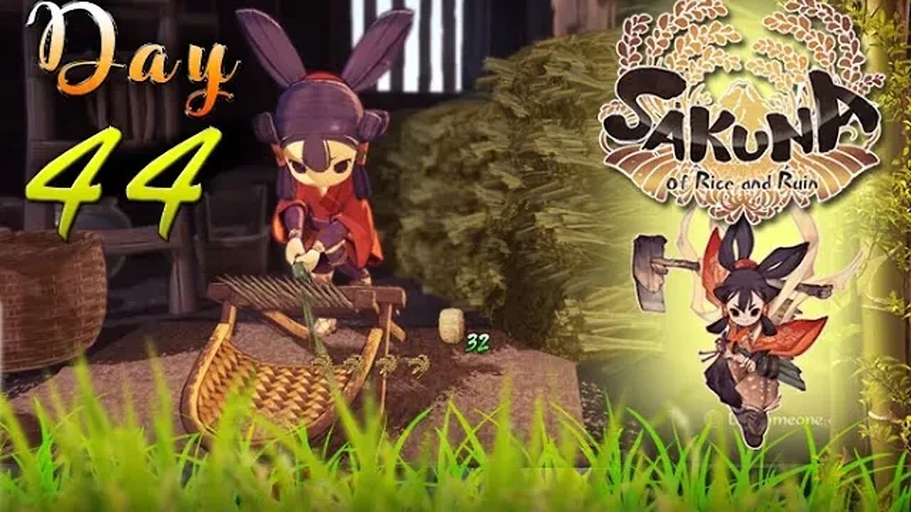 Sakuna: Of Rice and Ruin - Day 44 (with commentary) PS4