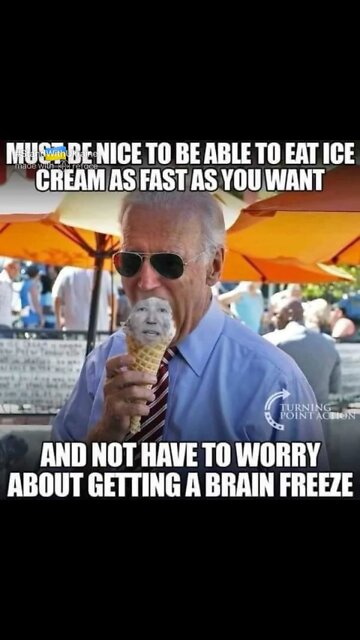 Joe Biden Eating Joe Biden Meme!