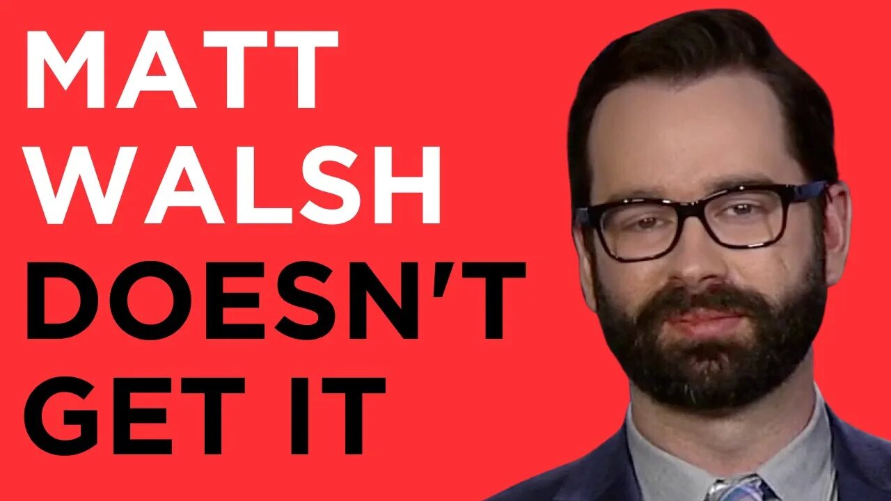 How Matt Walsh's Tactics Could Backfire and Make the Left STRONGER!