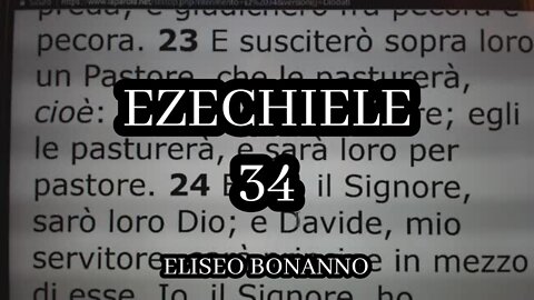 EZECHIELE 34 MEDITIAMO LA PAROLA DI DIO.