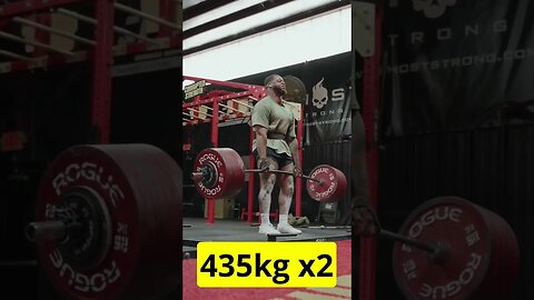 DEADLIFT DE 435KG PARA 2 REPS DE JAMAL BROWNER #Shorts