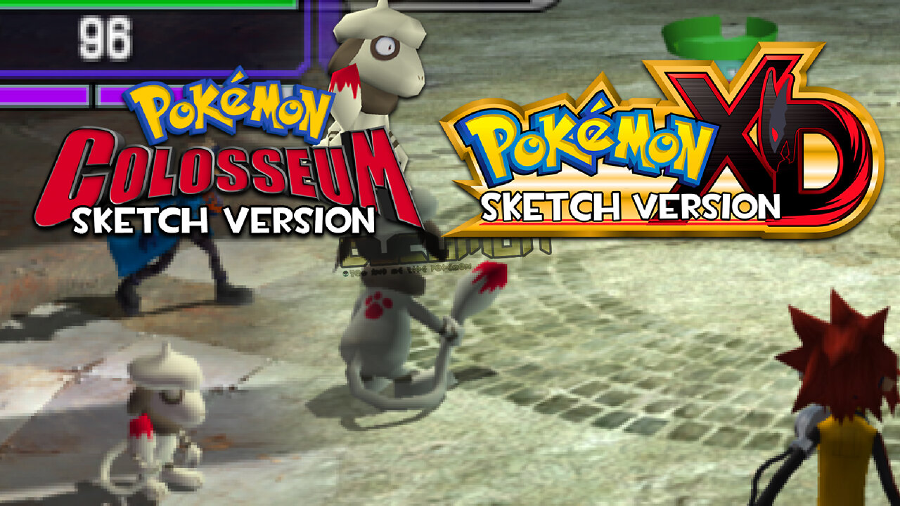 Pokemon Colosseum and XD Sketch - New GameCube Hack ROM but You just have Smeargles