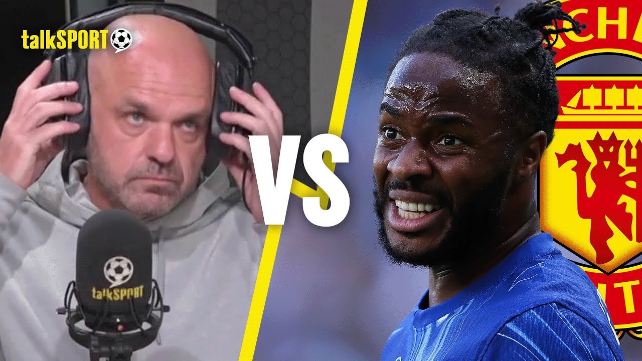 "HE'S NOT A BAD EGG!" 🥚 Danny Murphy CLASHES With Manchester United Fan Over Raheem Sterling 😤🔥