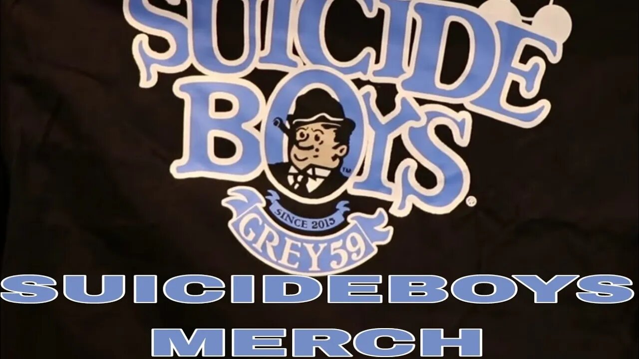 $UICIDEBOYS & G59 MERCH UNBOXING