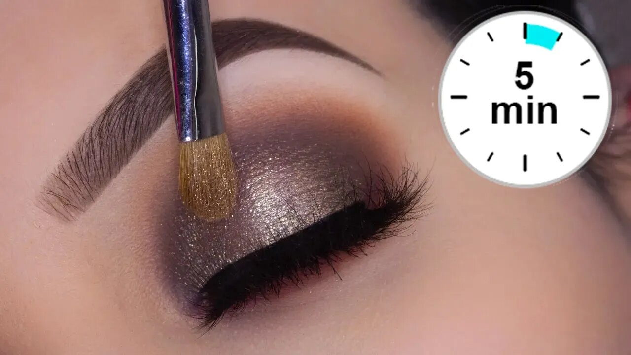 EASY 5 Minute Smokey Eyes Tutorial