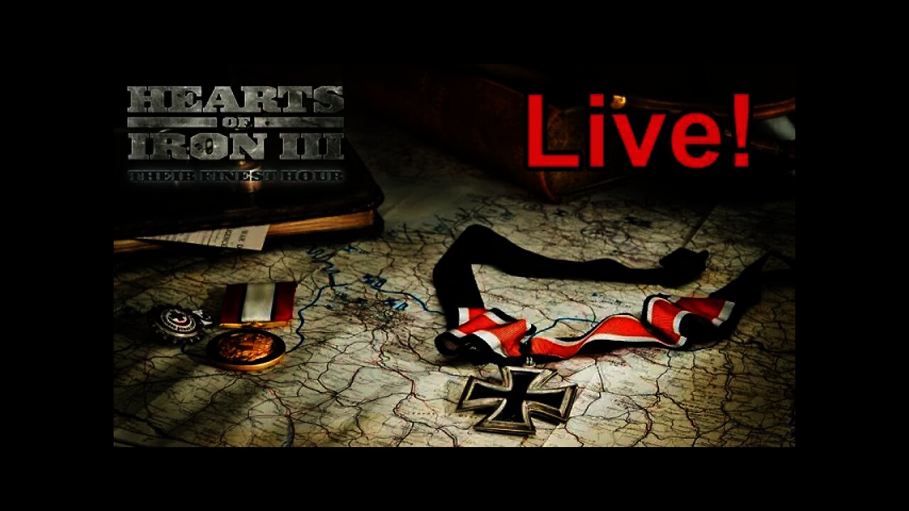 Hearts of Iron 3: Black ICE 10.41 - Live - Invasion of France?