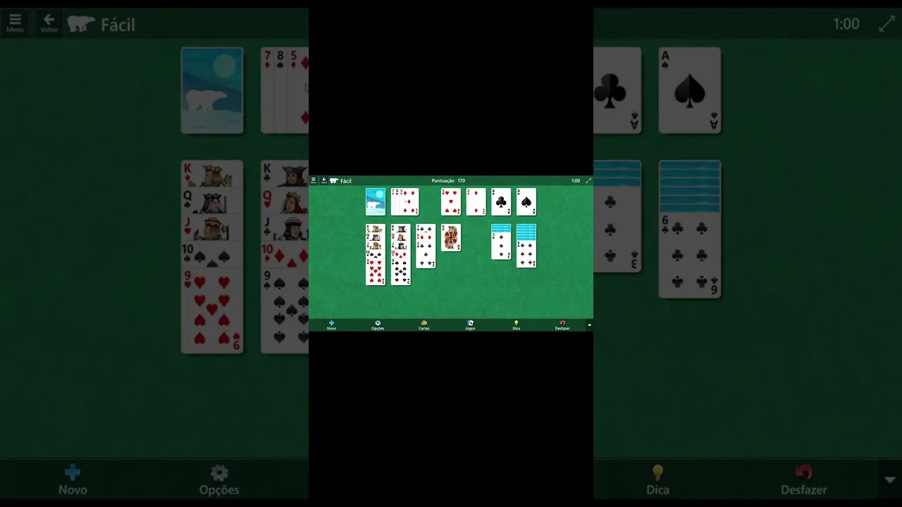 Microsoft Solitaire Collection Klondike EASY Level # 58 #shorts
