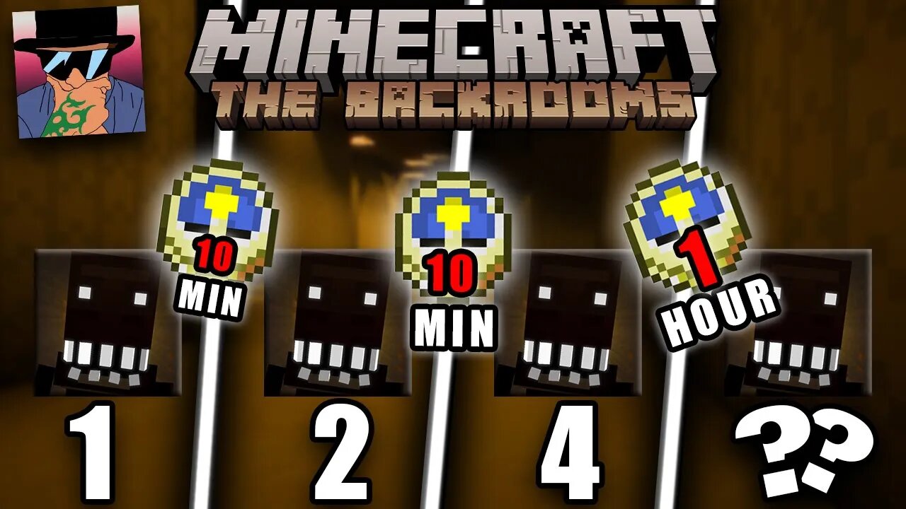 I Put TOO MANY Cave Dwellers In MINECRAFT BACKROOMS!! | Minecraft 10 Minute Challenge