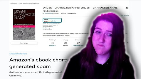 ai generated books are overrunning kindle unlimited