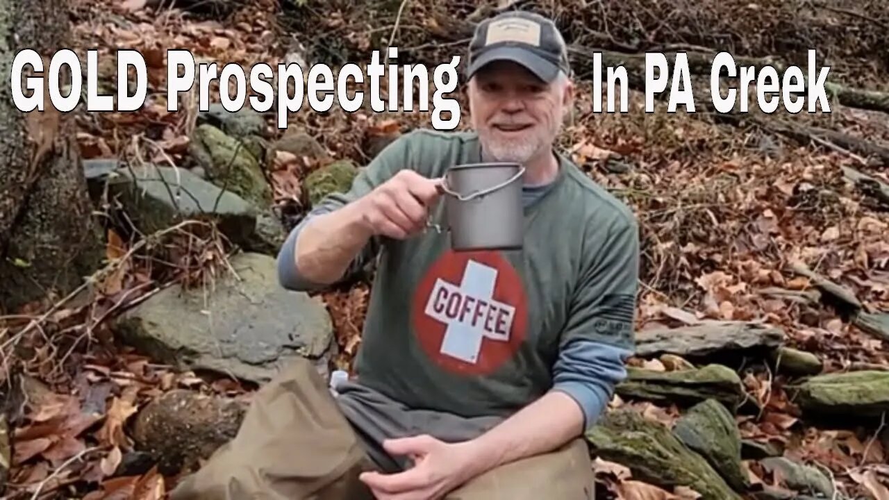 Gold Prospecting - Pennsylvania Creek - Tons of Quartz and Blacksand - 1/8" Classifier