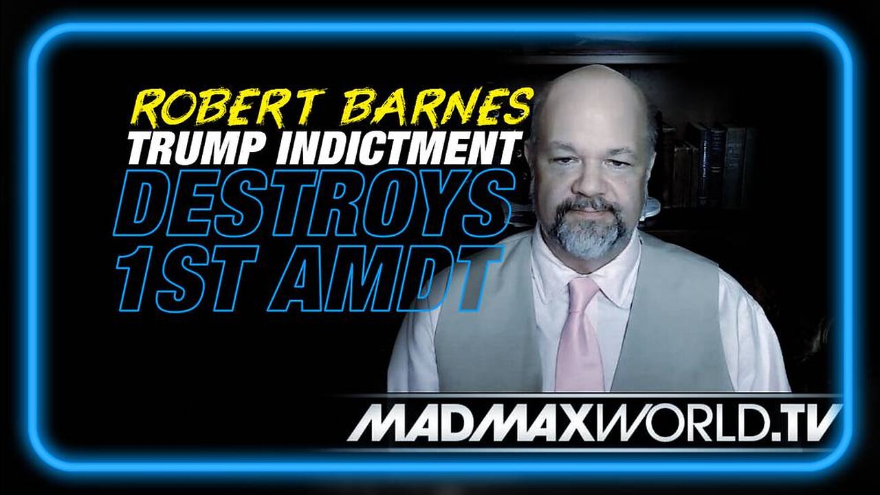 Alex Jones: 4th Indictment of Trump Destroys the First Amendment, Warns Robert Barnes - 8/18/23