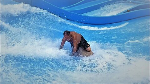 flowrider - Todd - 4 at Soak City, Kings Island