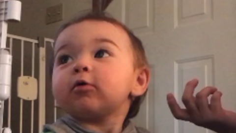 Grandma Surprises Toddler During FaceTime Call