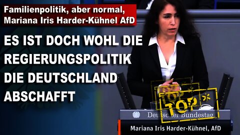 Familienpolitik, aber normal, Mariana Iris Harder-Kühnel AfD