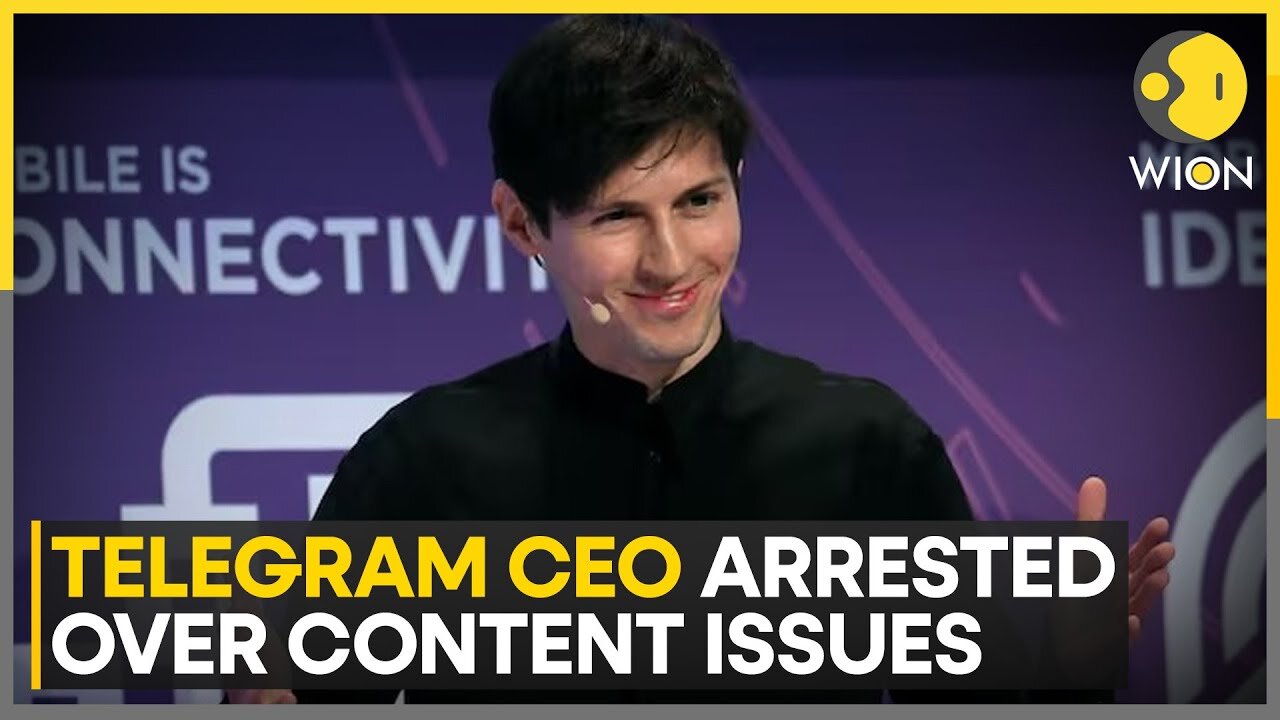 Telegram CEO Durov arrested in France over multiple charges | World News | WION