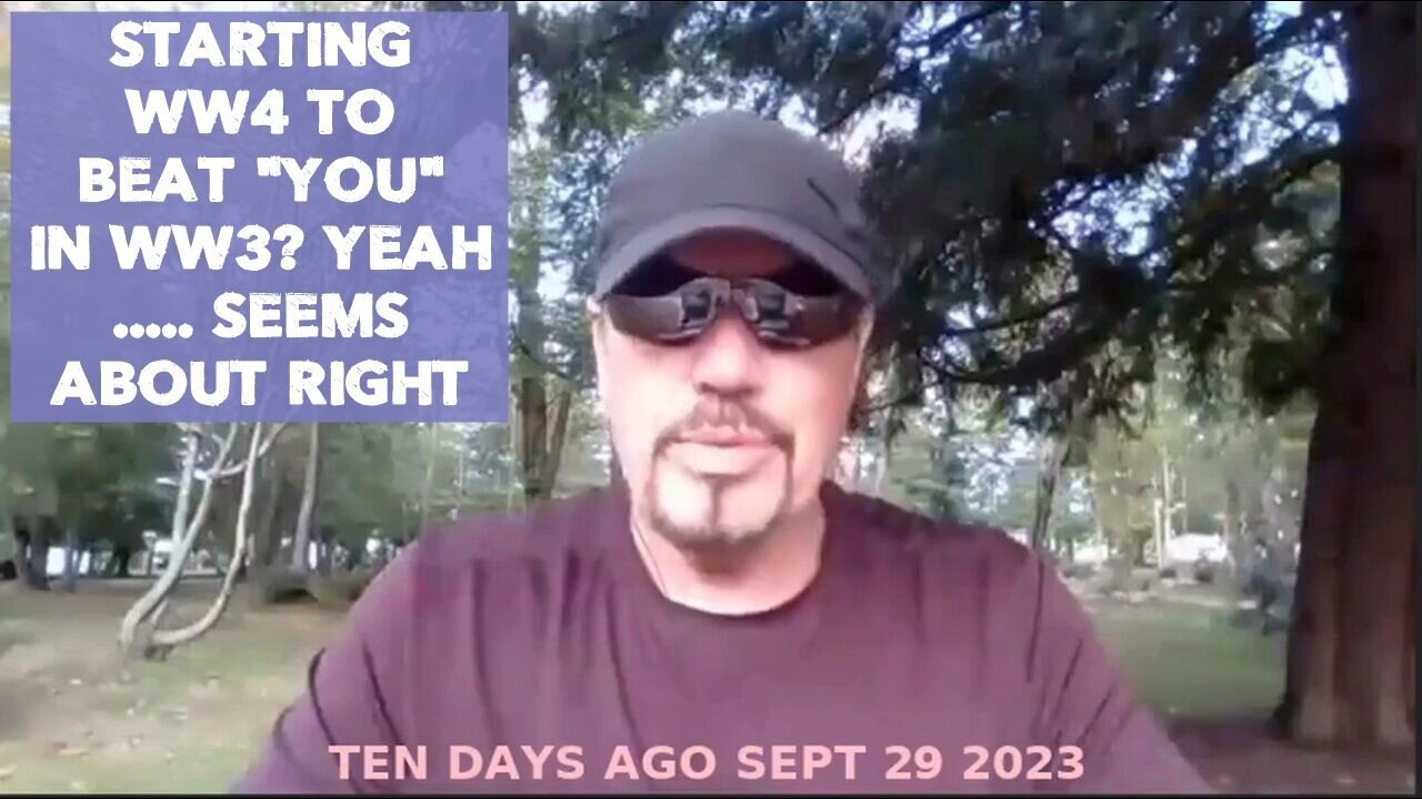 STARTING WW4 TO BEAT "YOU" IN WW3? YEAH..... SEEMS ABOUT RIGHT