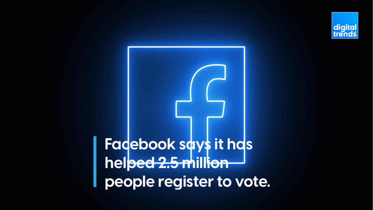 Facebook Has Registered Millions to Vote