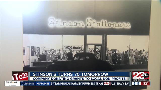 Stinson's 70th celebration