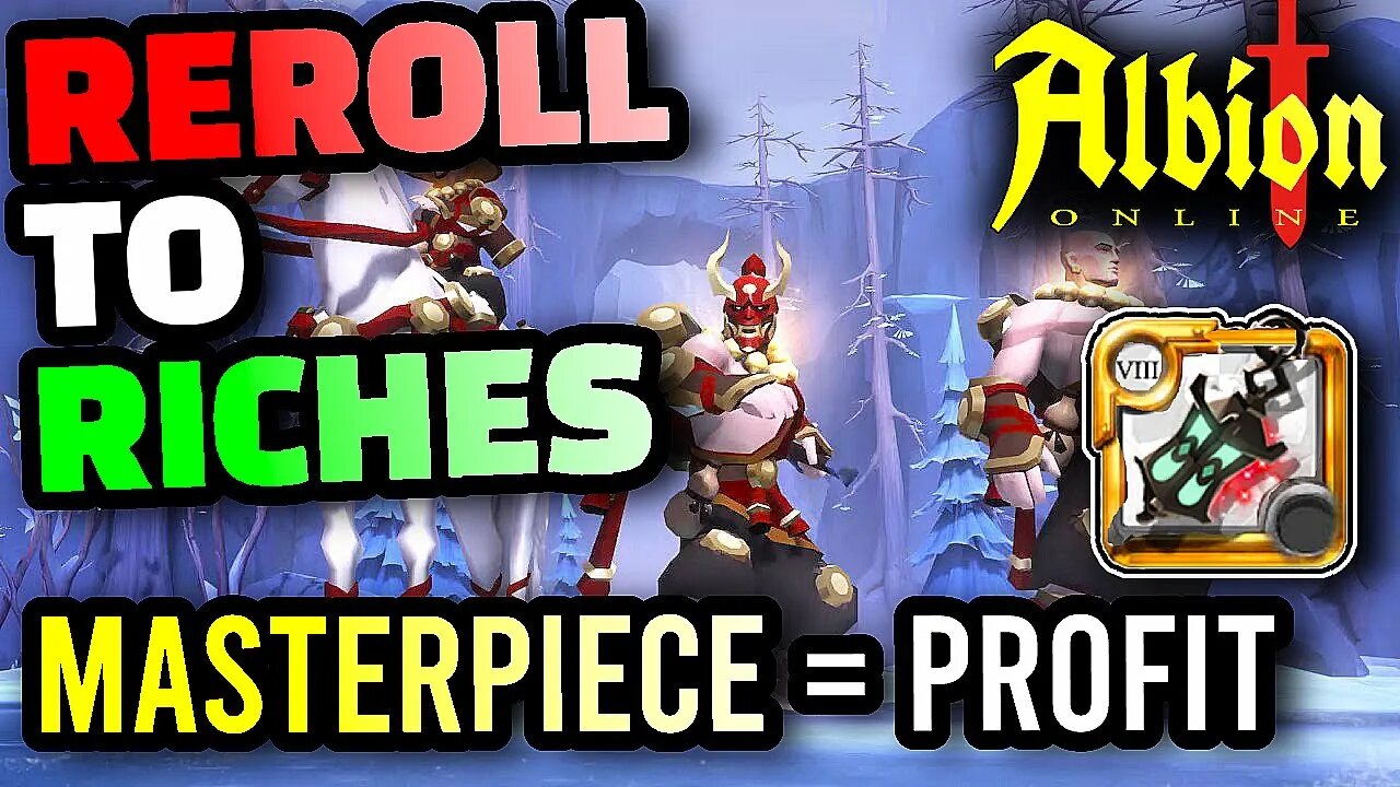 How to Make Millions of Silver with Quality Rerolling in Albion Online