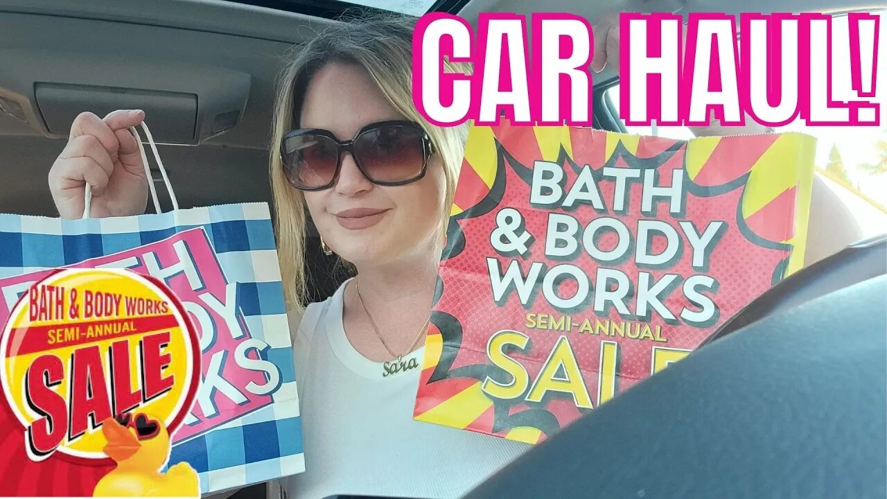 SAS 75% OFF! | CAR HAUL! | ELK GROVE, CA | BATH & BODYWORKS | #SAS #bathandbody