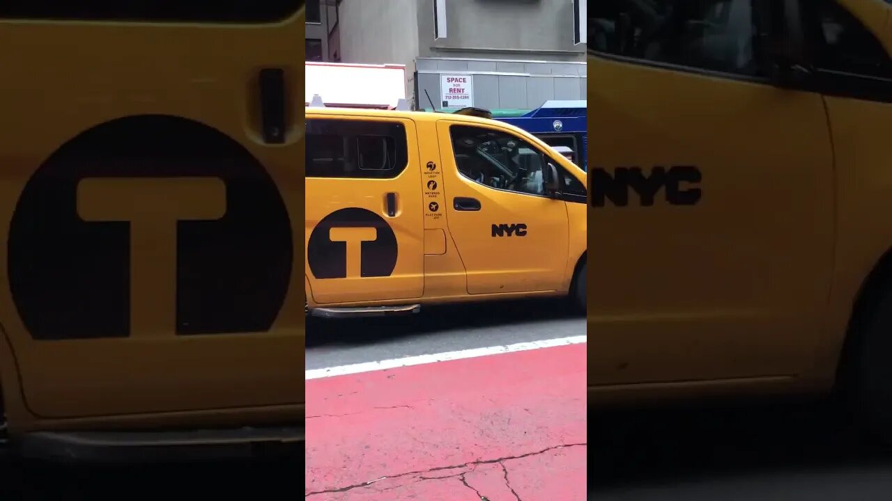 Lendário táxi amarelo de New York!