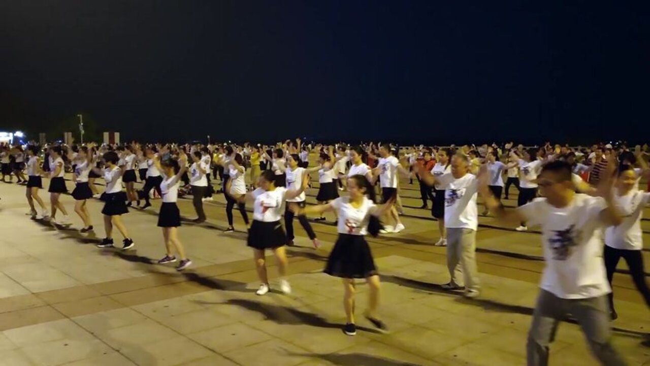 顺能广场舞《我的爱只为你存在》我的爱独一无二 只为你存在【順能炫舞團】