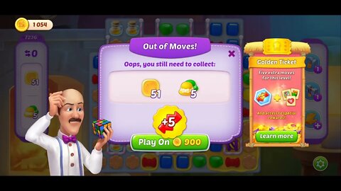 Playrix Homescapes Gameplay Walkthrough Level 7236