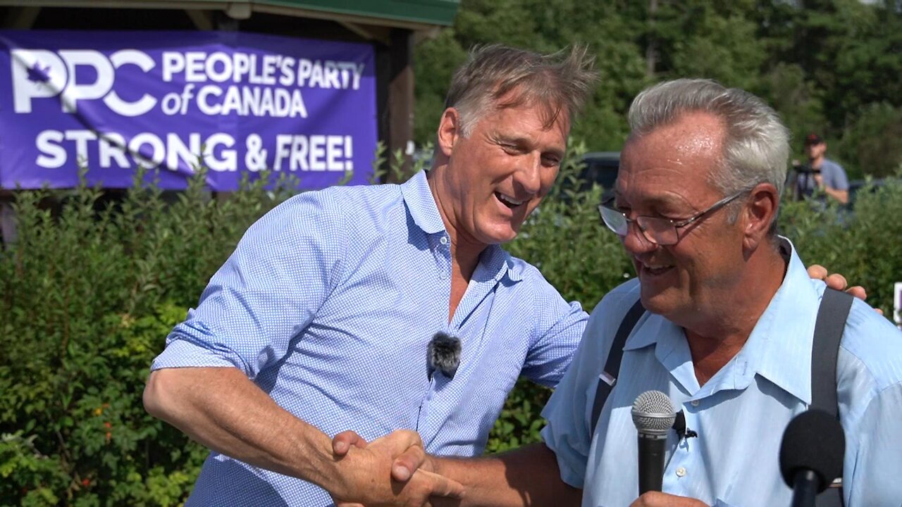 Freedom Rally PPC Pre-Campaign - Maxime Bernier, Randy Hillier Samuel Greenfield 08/12/21